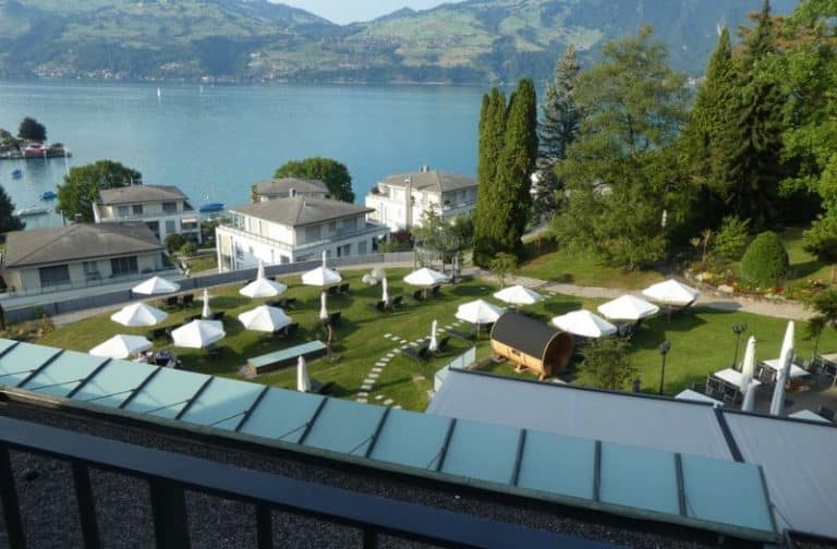 Belvédère Strandhotel, Spiez Review Holidays to Switzerland