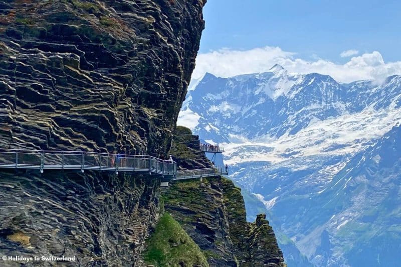 First Cliff Walk at Grindelwald First