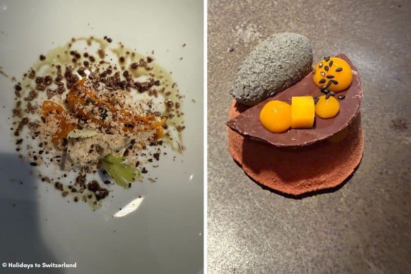 Desserts at Lenkerhof Gourmet Spa Resort