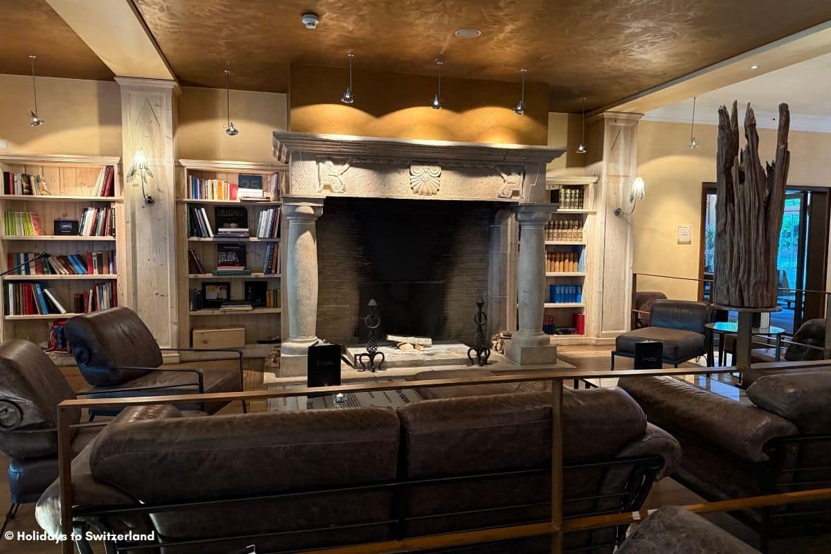 Lounge area at Lenkerhof Gourmet Spa Resort