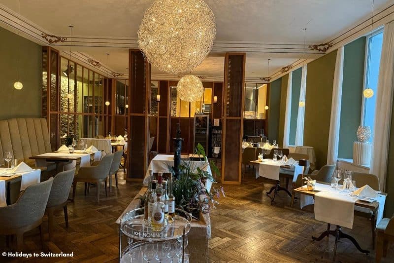 Oh da Vie restaurant at Lenkerhof Gourmet Spa Resort