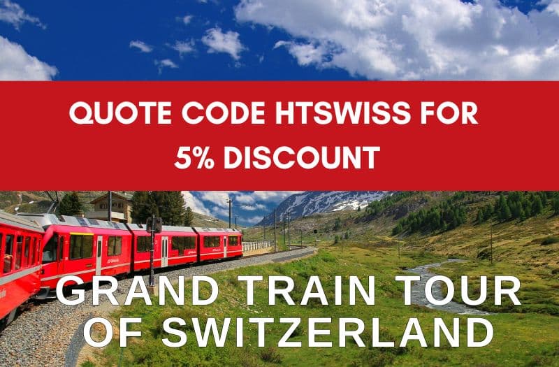 10-day Grand Train Tour of Switzerland