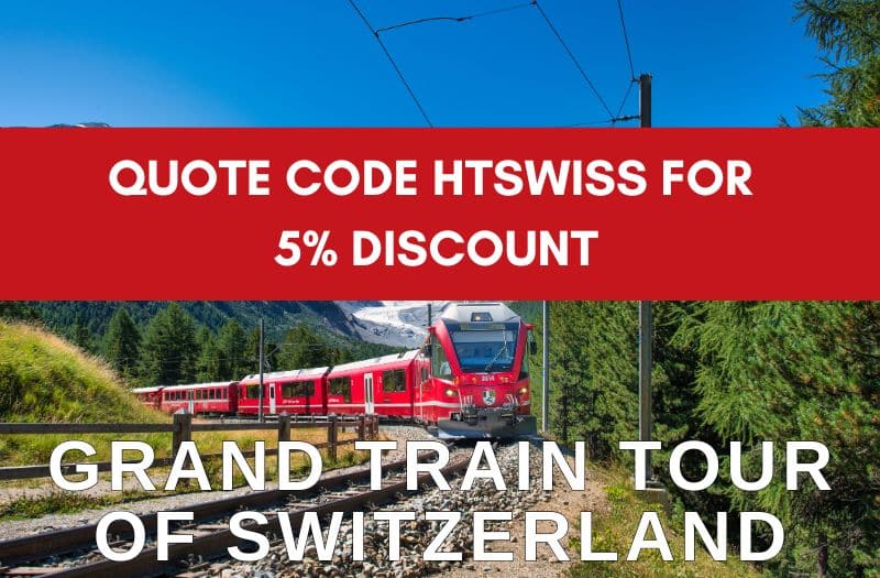 13-Day Grand Train Tour of Switzerland