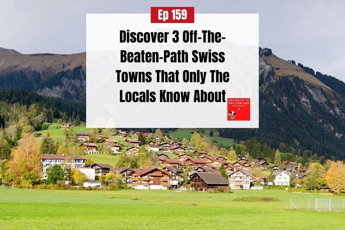 Village of Lenk im Simmental, Switzerland