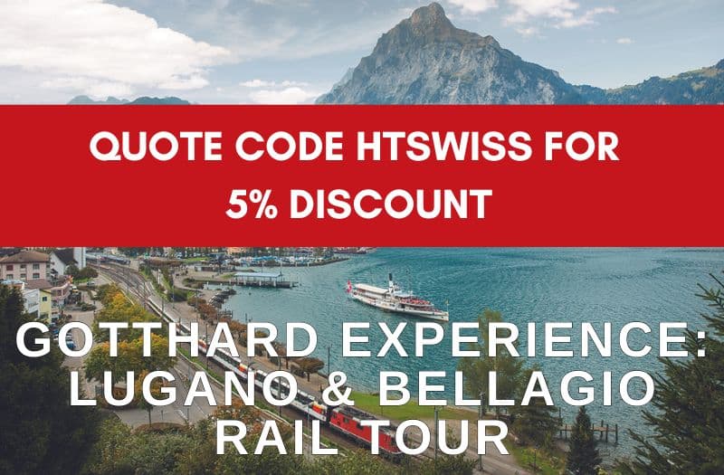 Gotthard Experience: Lugano & Bellagio Rail Tour