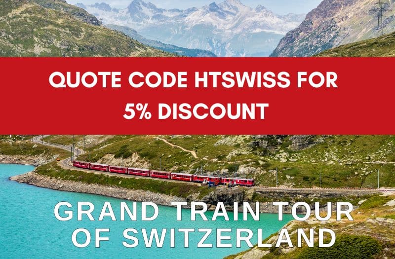 Grand Train Tour of Switzerland 9 Days